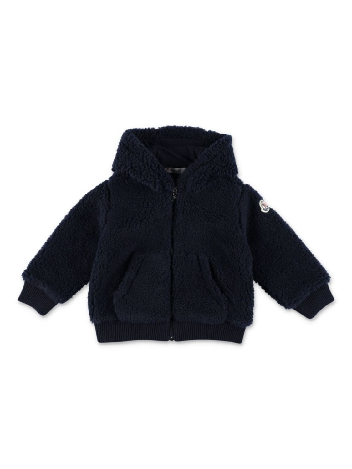 

Moncler Enfant куртка из эко-меха, синий