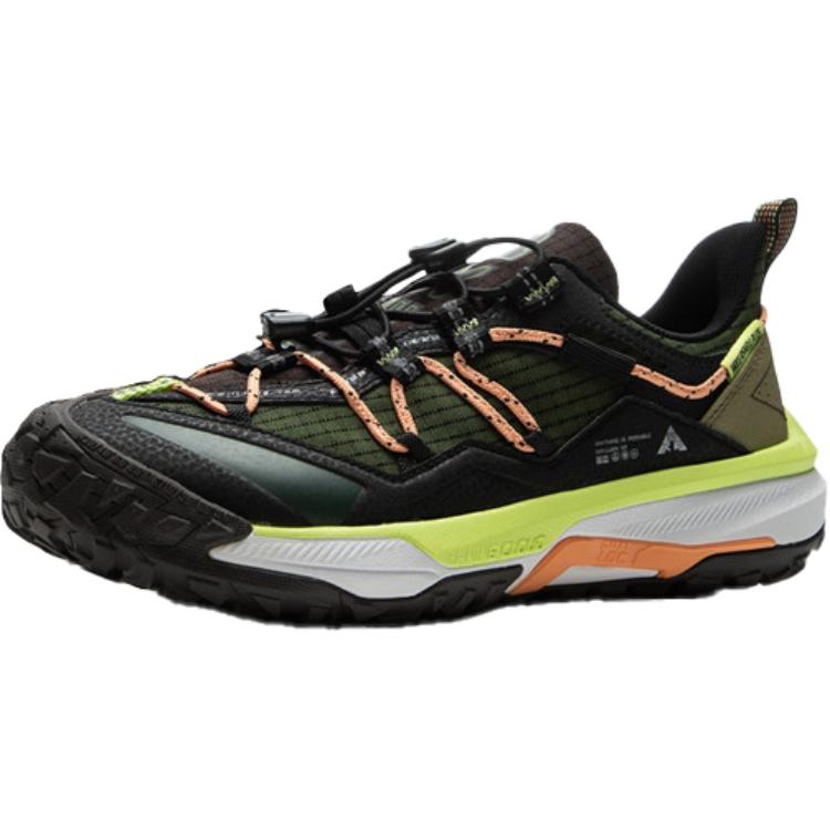 

LINING YOUNG Скользостойкие, износостойкие, дышащие, поддерживающие низкие детские уличные кроссовки black green kids'