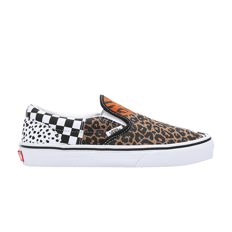 

Кроссовки Vans Classic Slip-On 'Patchwork Dalmatian', разноцветный