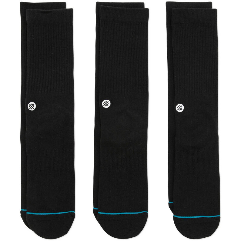

Комплект из 3 носков Icon Stance, черный