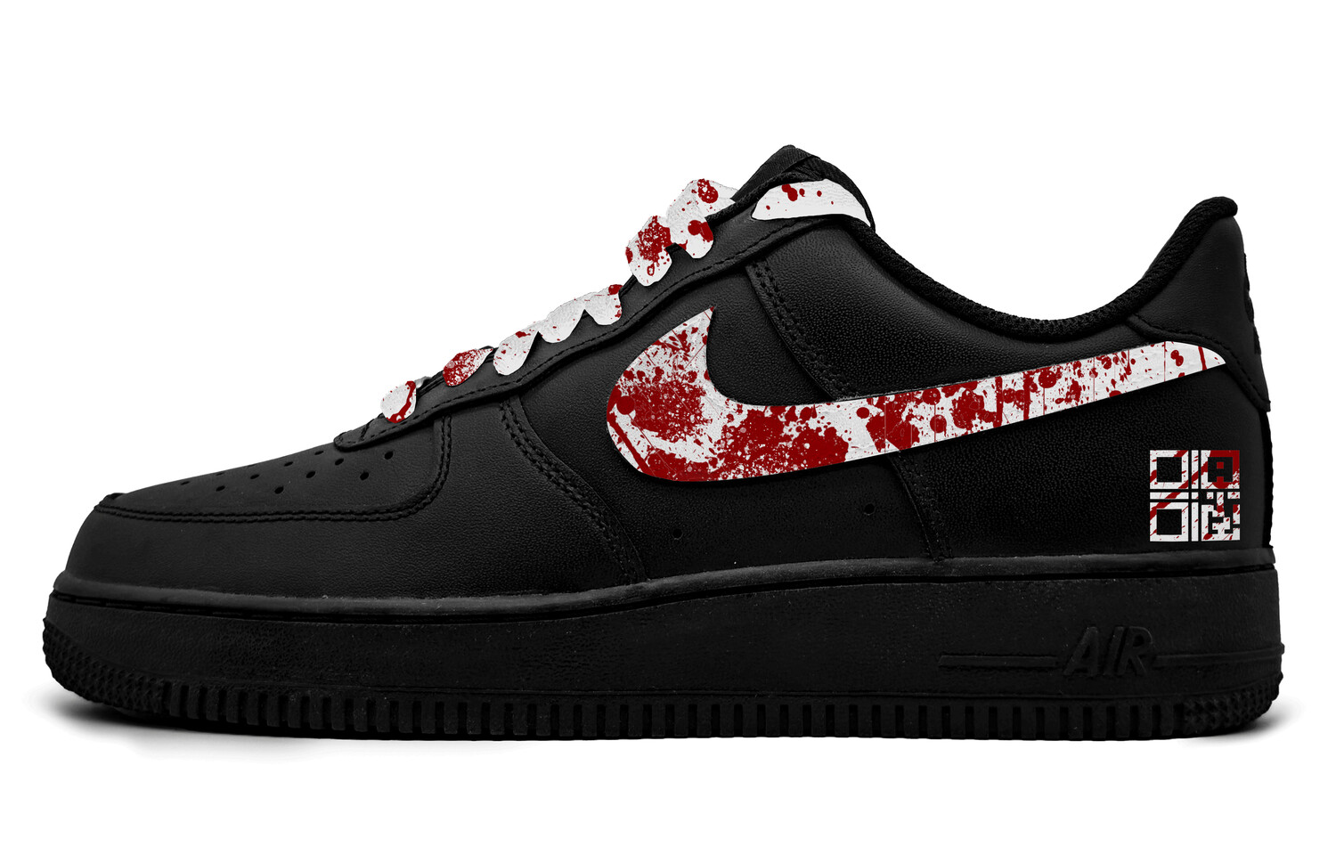 

Кроссовки Nike Air Force 1 Skateboarding Shoes Unisex Low-top Red, красный