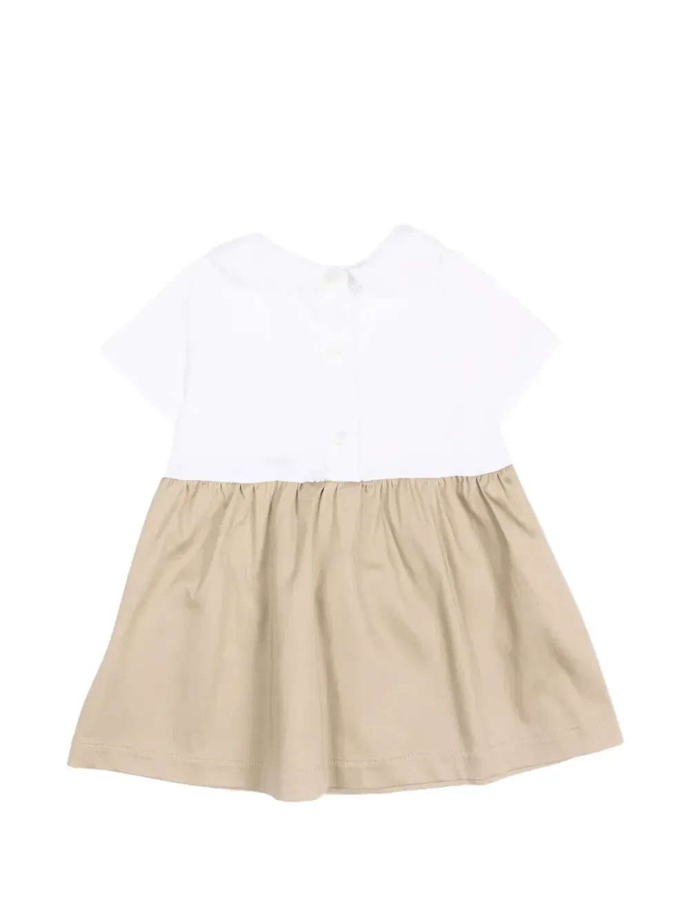 Платье с логотипом Trussardi Junior, белый — фото 2