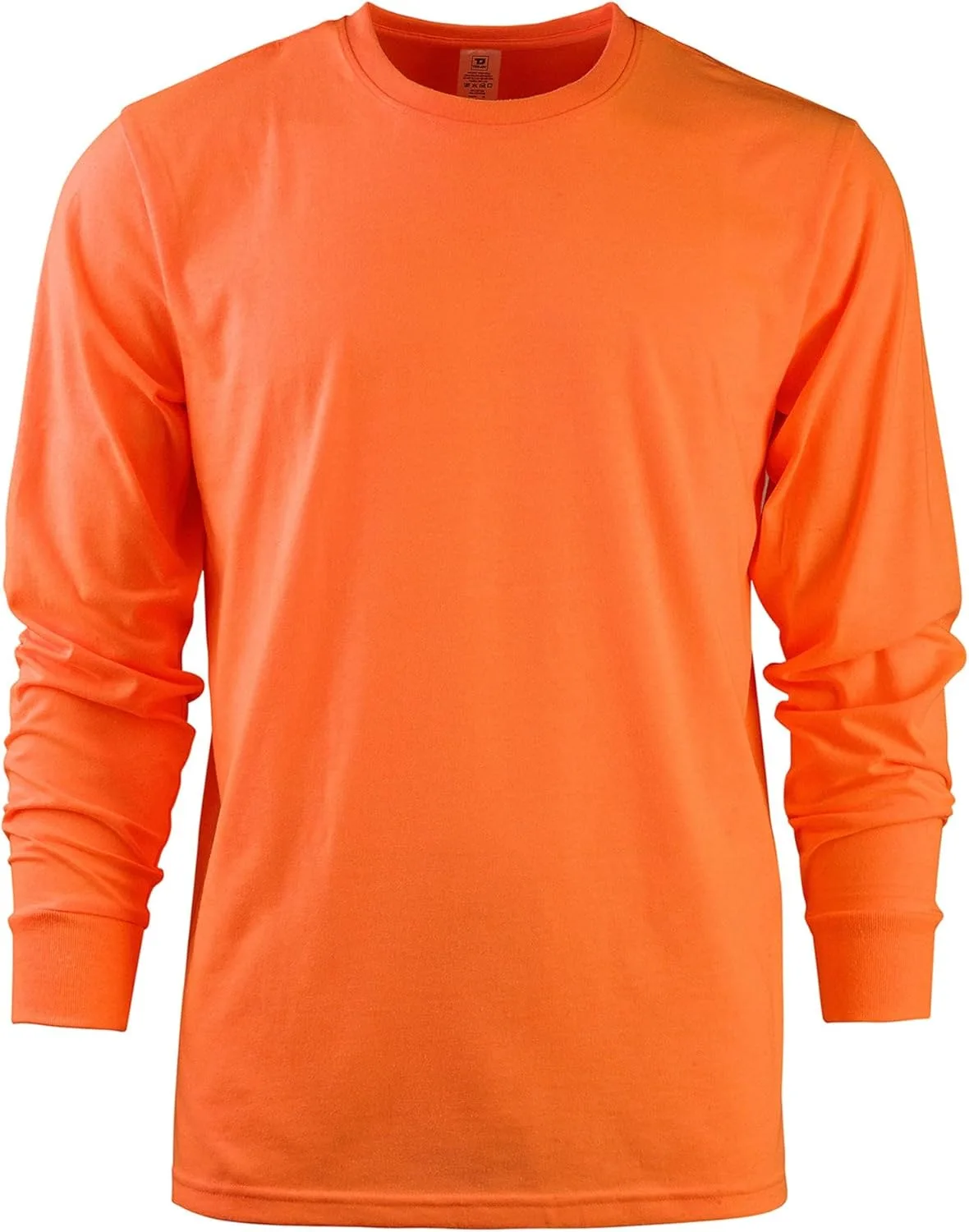 

Мужская хлопковая футболка с длинным рукавом и ребристой манжетой, набор из 2 штук TEEJOY