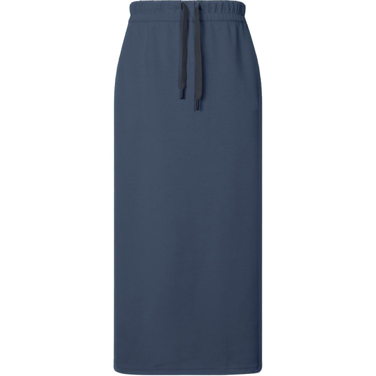 

Мягкая повседневная длинная юбка Women's Lululemon, синий