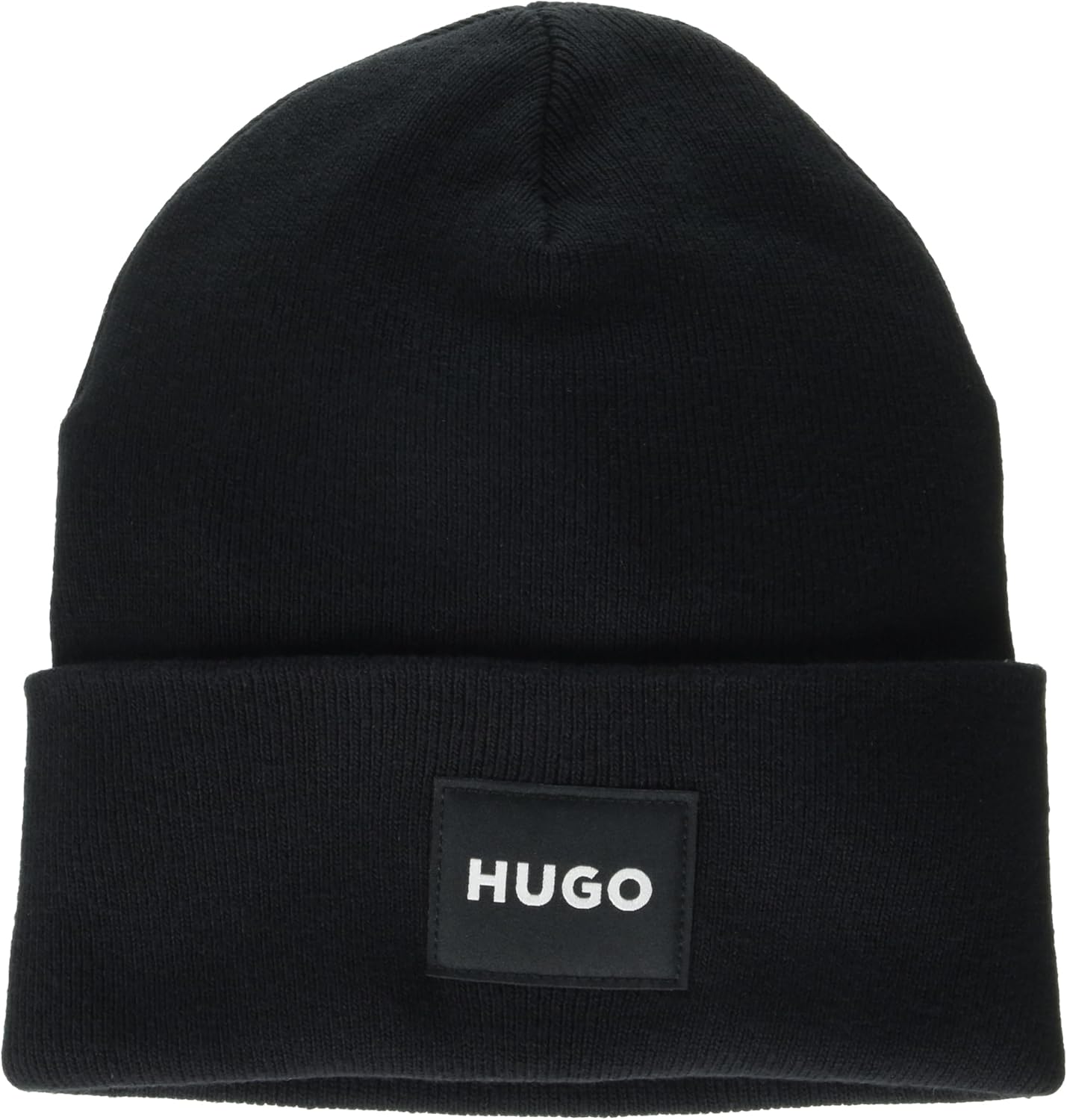 

Мужская шапка-бини Hugo Xevon Patch Logo, черная Hugo Boss