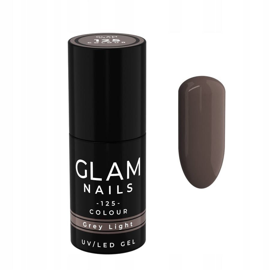 

Glam Nails 125 Grey Light Hybrid лак для ногтей 6 мл
