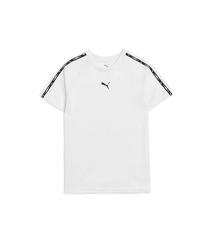 Футболка с технологией dryCELL Short Sleeve Performance T-shirt PUMA Kids, Loden Green/Chocolate Brown/Gum
