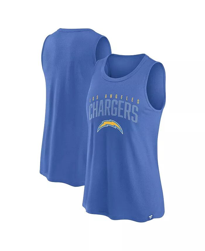 

Женская майка-топ Los Angeles Chargers Classic Rhine цвета Powder Blue Fanatics