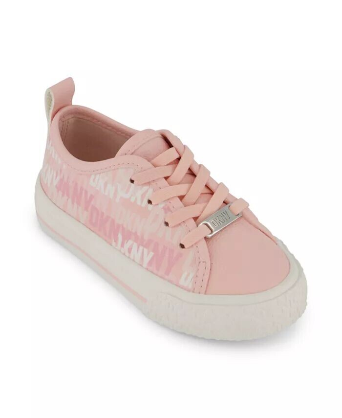 

Кроссовки с логотипом Hannah Delia для маленьких девочек Dkny, розовый