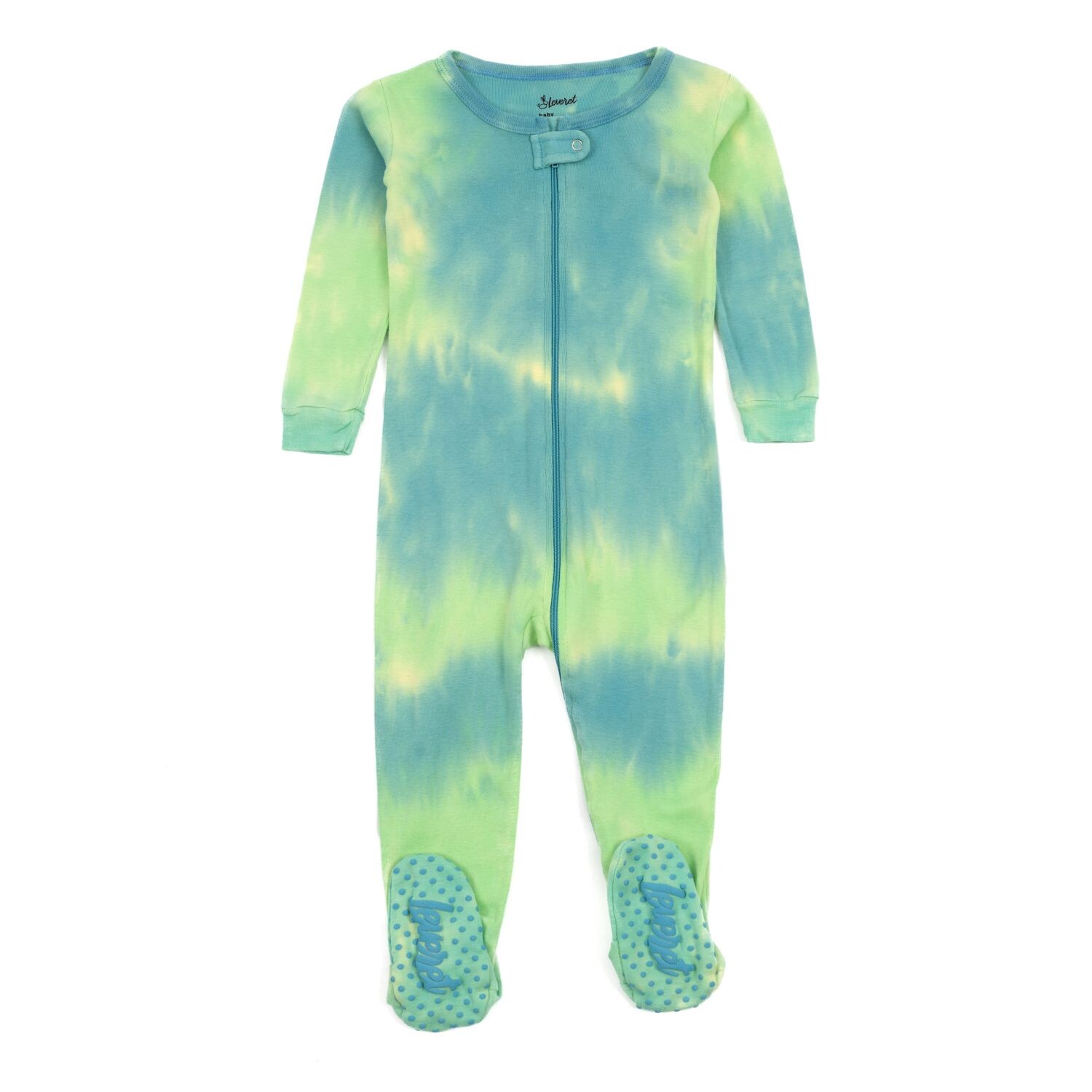 Хлопковая пижама для мальчиков Leveret Tie Dye для мальчиков Leveret — фото 2