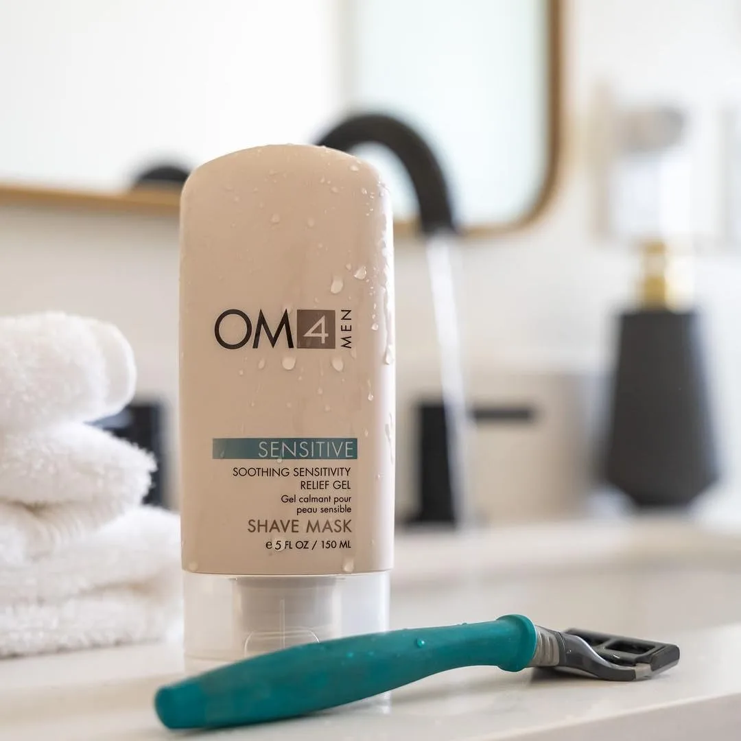 Маска для лица Organic Male — OM4: для бритья для чувствительной кожи: успокаивающий гель для снятия чувствительности — фото 4