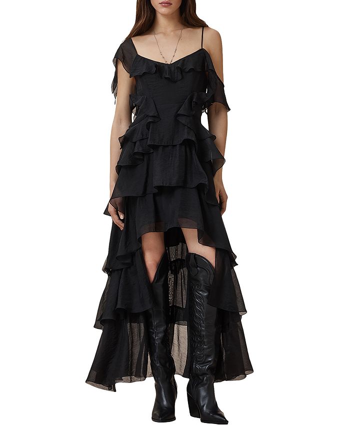 

Платье Sienna ALLSAINTS, черный