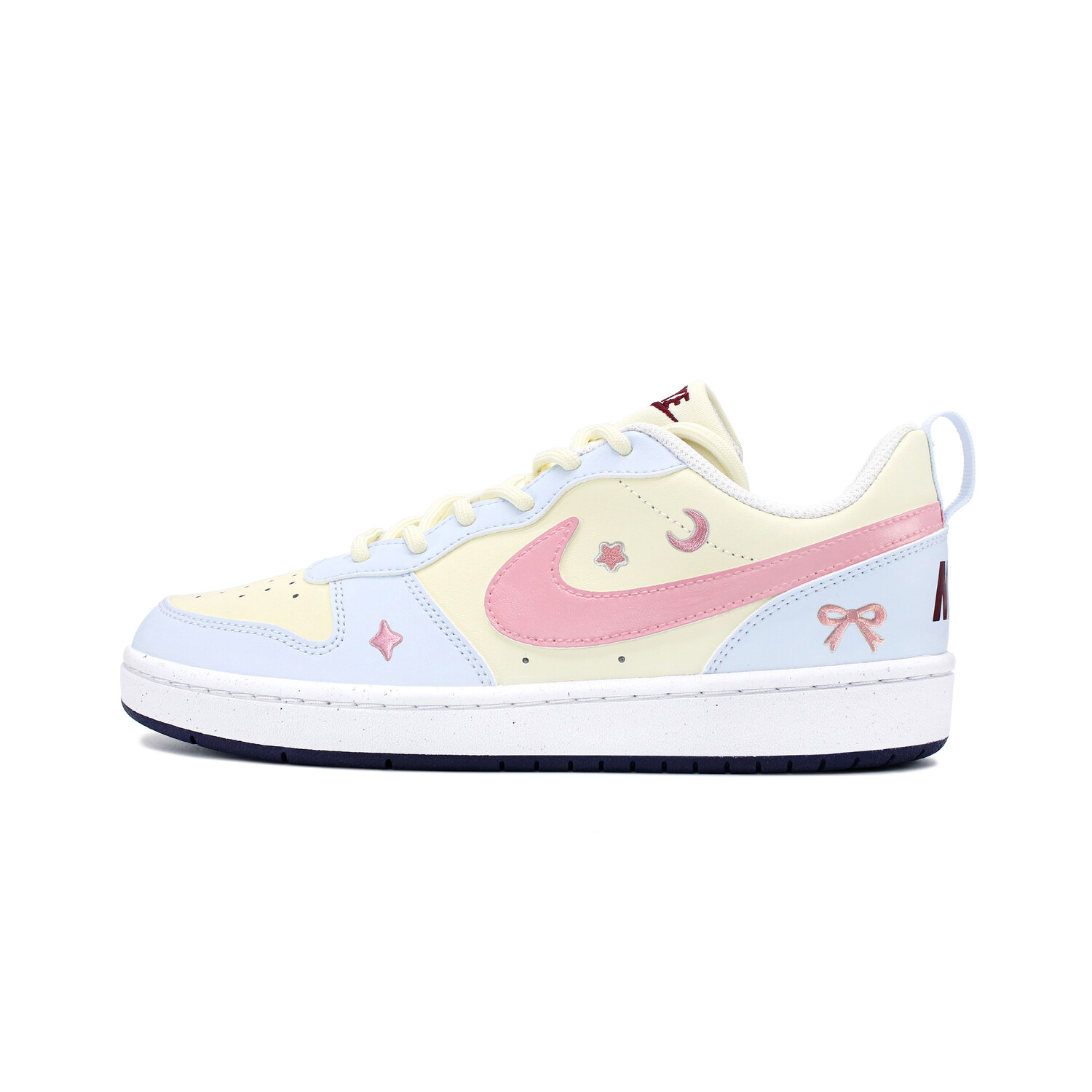 

Обувь для скейтбординга Court Borough для детей, начальная школа Nike, цвет Yellow/Pink/Blue