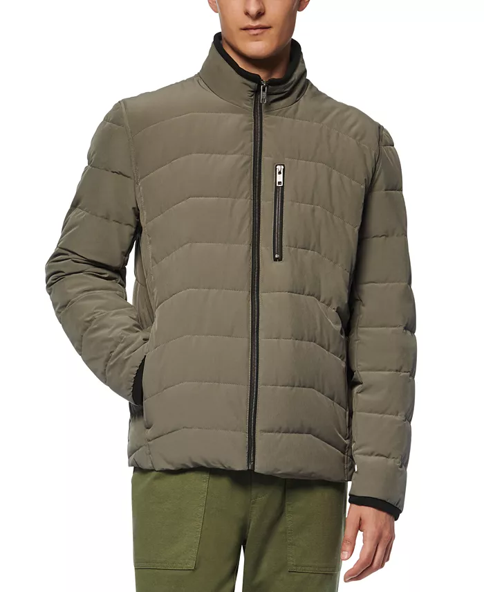 

Мужская мото-куртка Carlisle Stretch Packable Marc New York, серебряный