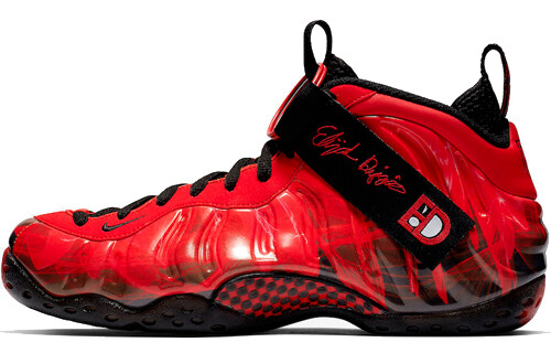 

Винтажные баскетбольные кроссовки унисекс Nike Foamposite One, Красный, Винтажные баскетбольные кроссовки унисекс Nike Foamposite One