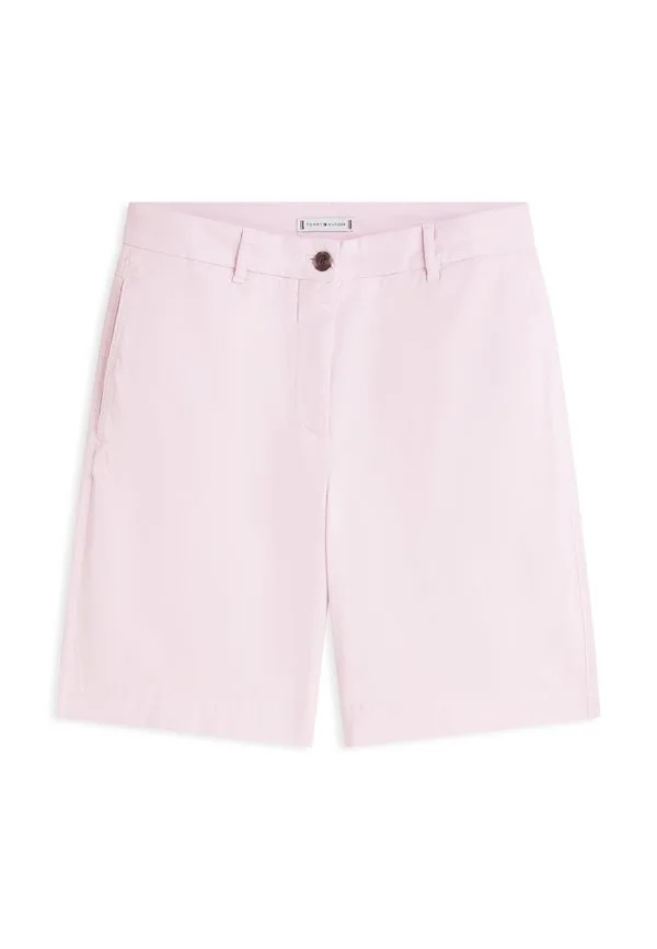 Выстиранные обычные шорты-чиносы Tommy Hilfiger, Lilac Powder — фото 4