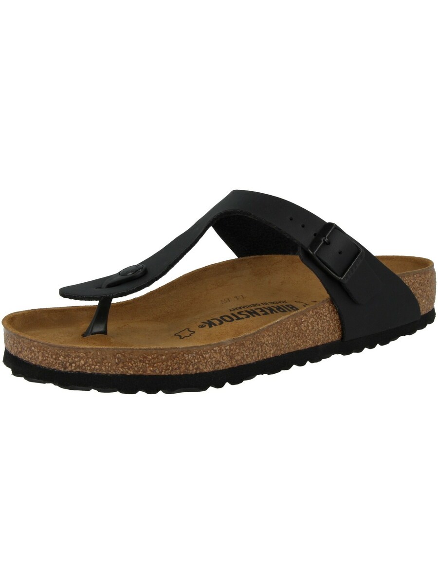 Сандалии с Т-образной перемычкой BIRKENSTOCK Gizeh, черный