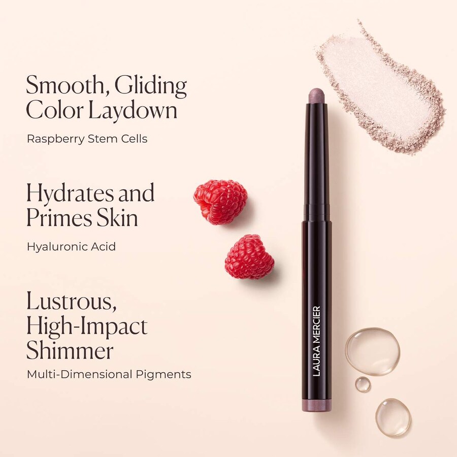 Кремовые тени для век Caviar Stick Laura Mercier, 0.06 oz /1.64 g, Celestial Noir — фото 4