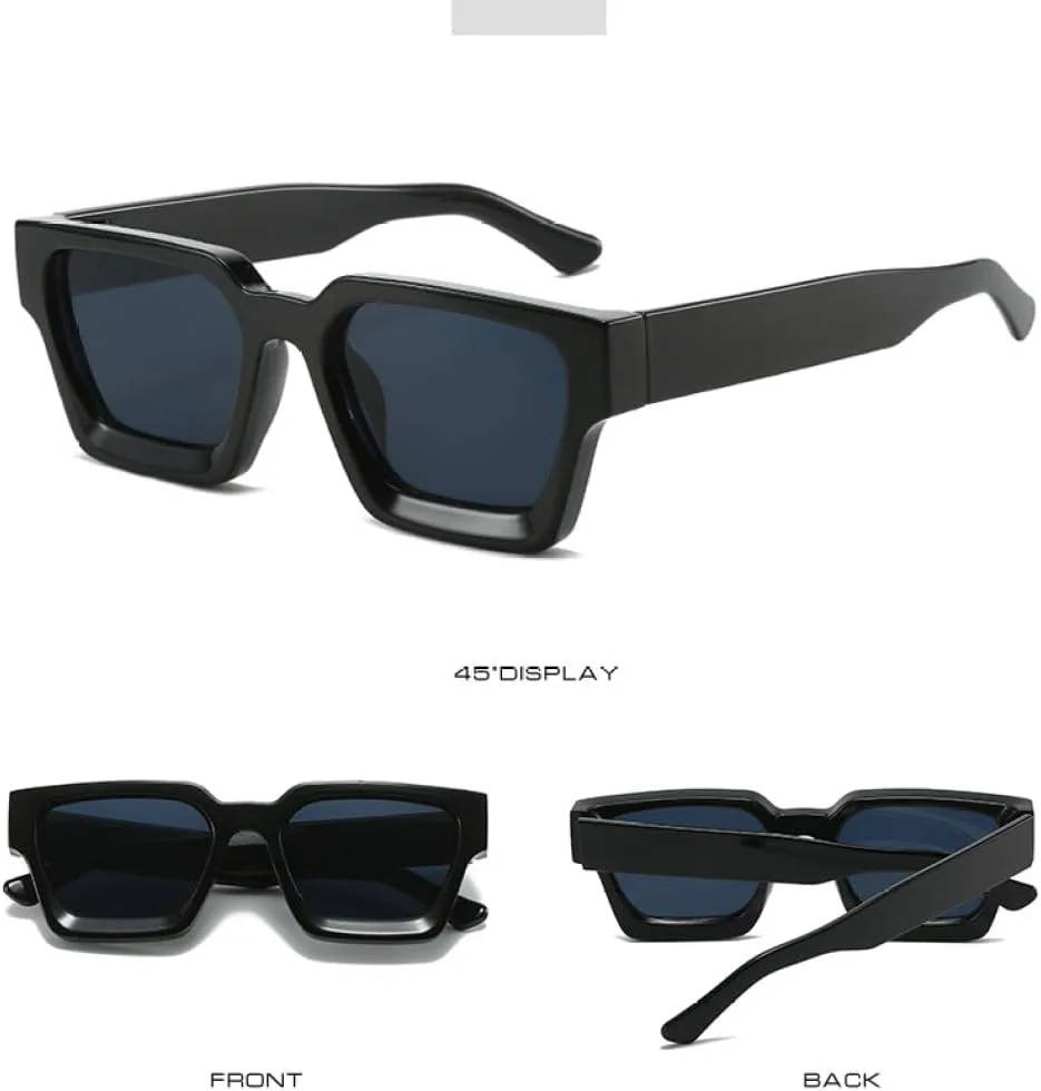 

Модные солнцезащитные очки для женщин в винтажном стиле, крупная оправа, мужские солнцезащитные очки для активного отдыха, размер E, один размер TYUVIVO, E