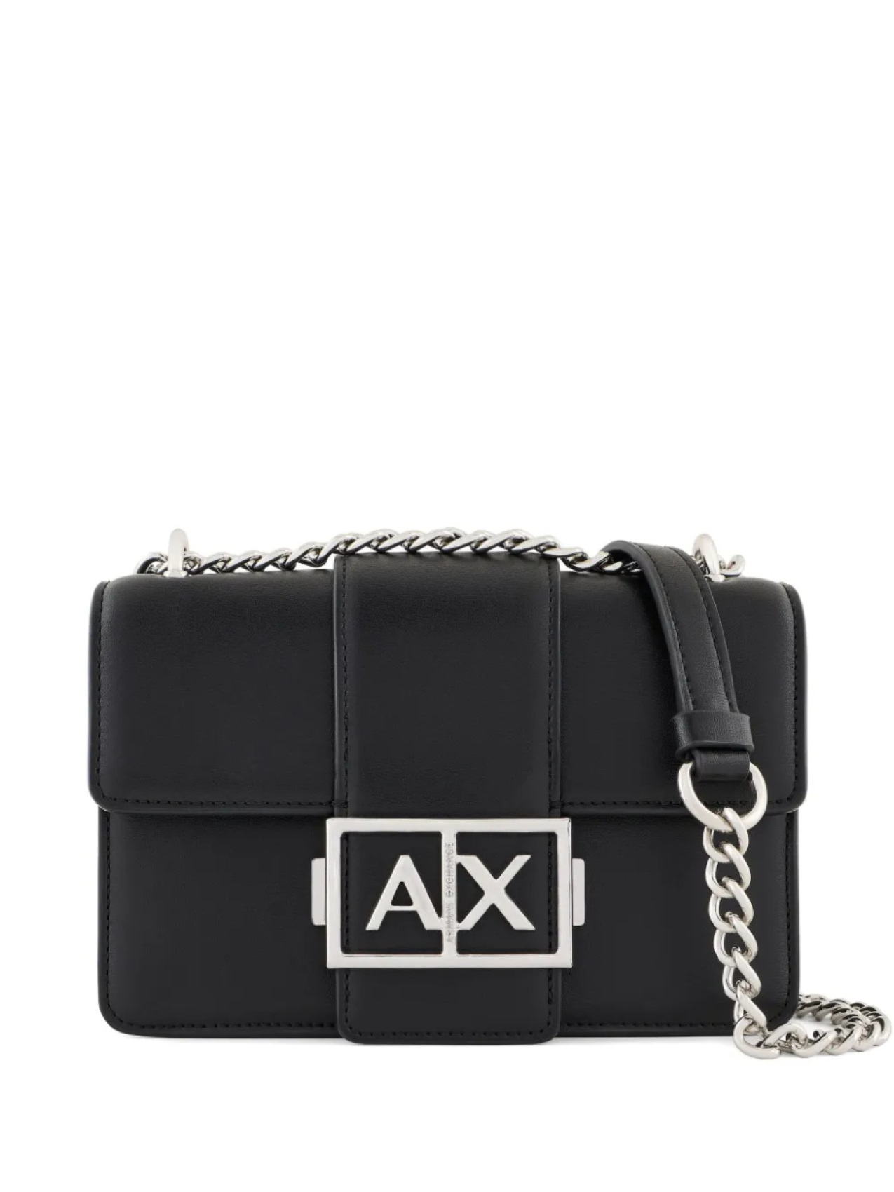 

Сумка через плечо с логотипом Armani Exchange, черный