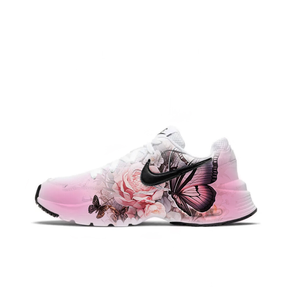 

Кроссовки Air Max Fusion женские с низким верхом, белые/розовые Nike