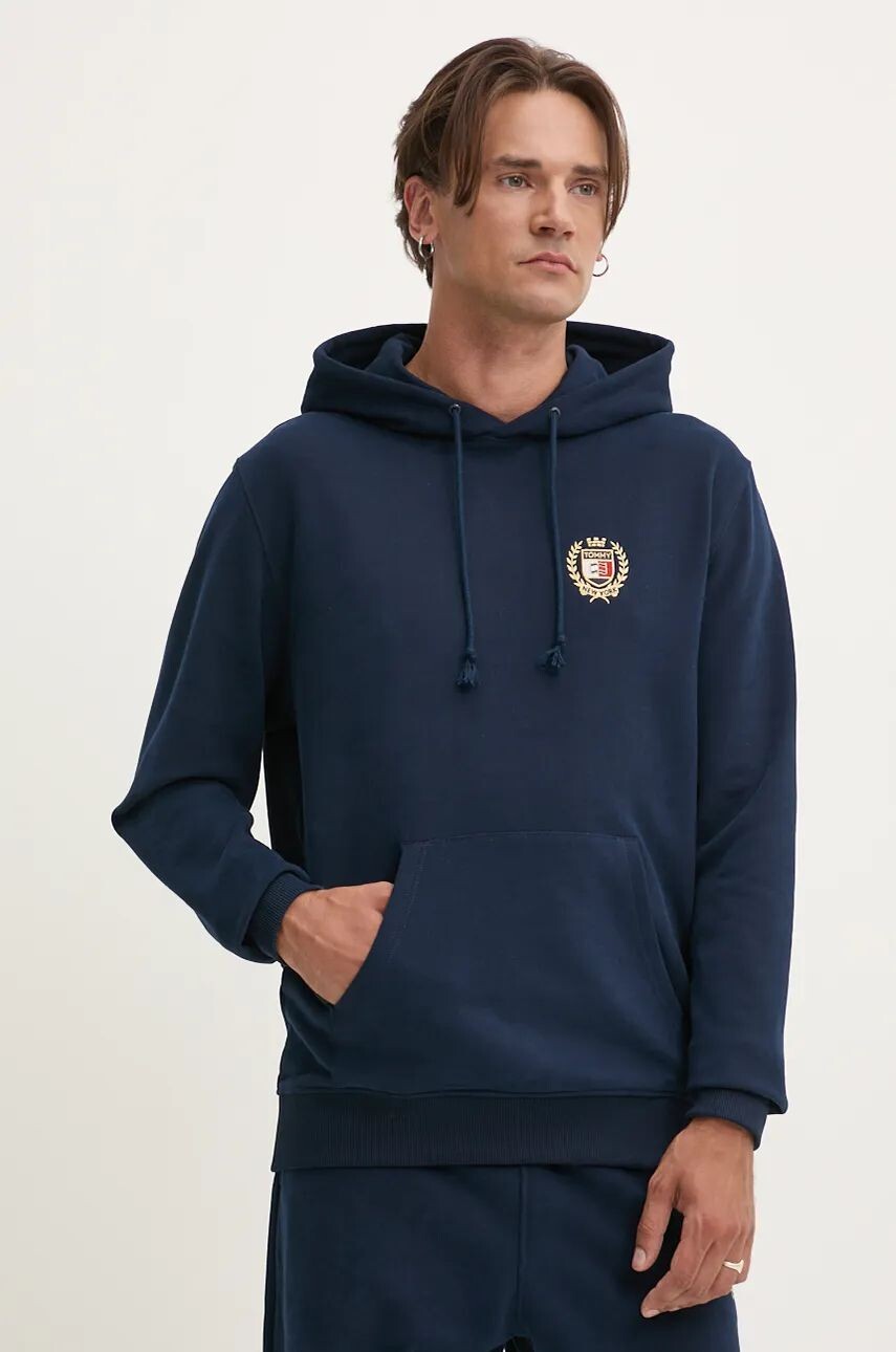 

Хлопковая толстовка Tommy Jeans, темно-синий