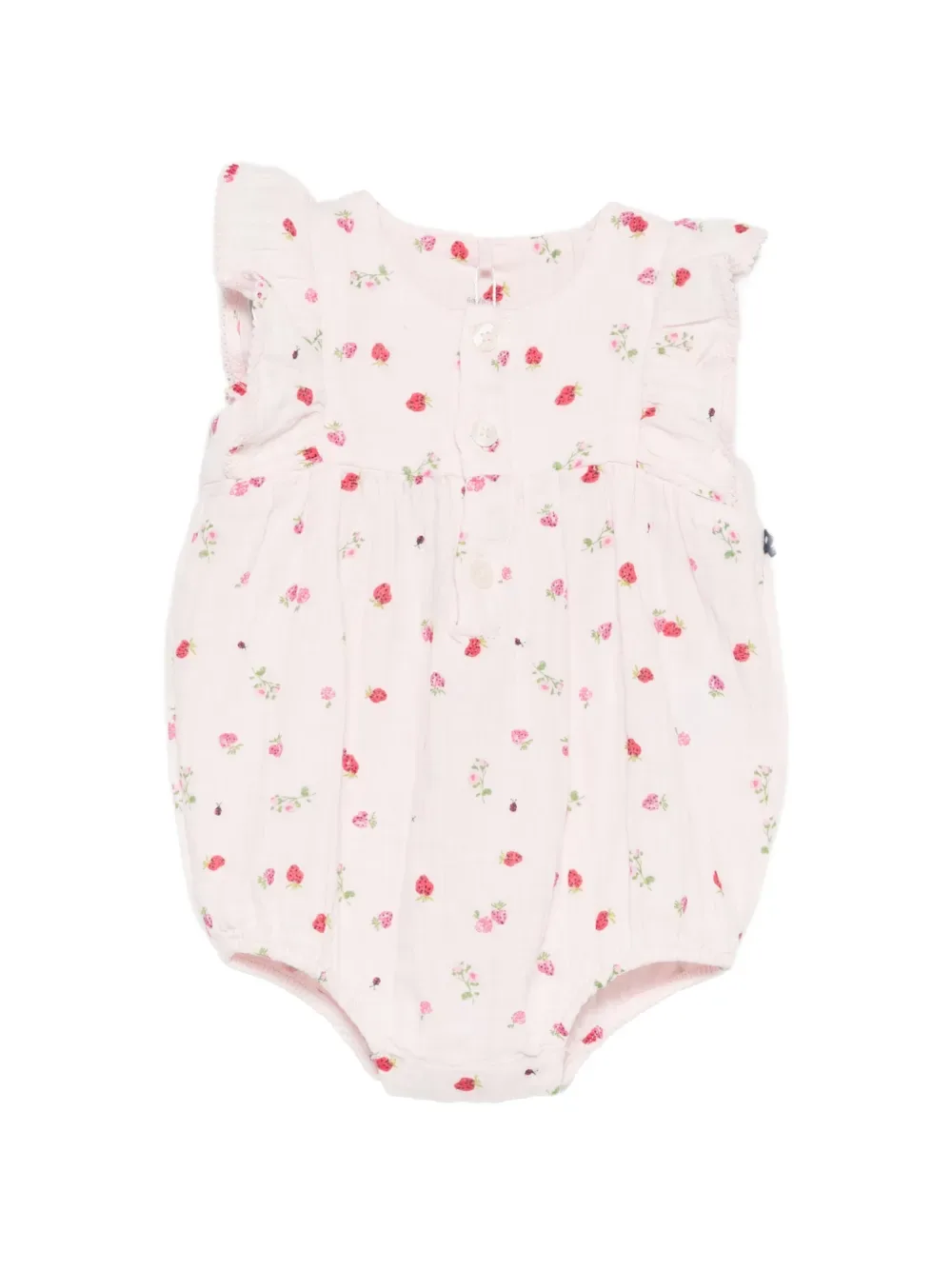 Шорты с цветочным принтом Petit Bateau, розовый