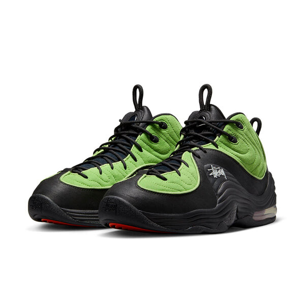Кроссовки x stussy air penny 2 Nike, черный — фото 3