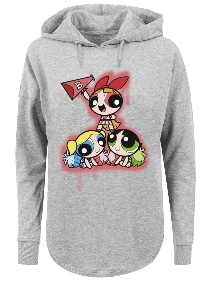 

Толстовка F4NT4STIC Powerpuff Girls Cheerleaders, mottled grey