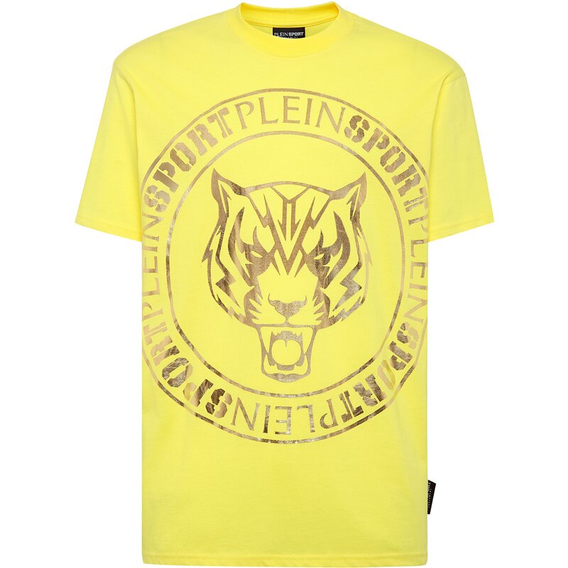 

Футболка с тигром Plein Sport, желтый