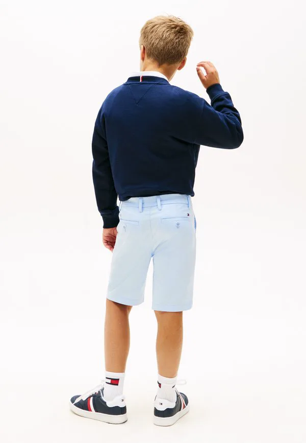 Шорты-Чиносы из саржи 1985 года Tommy Hilfiger, Sweet Blue — фото 3