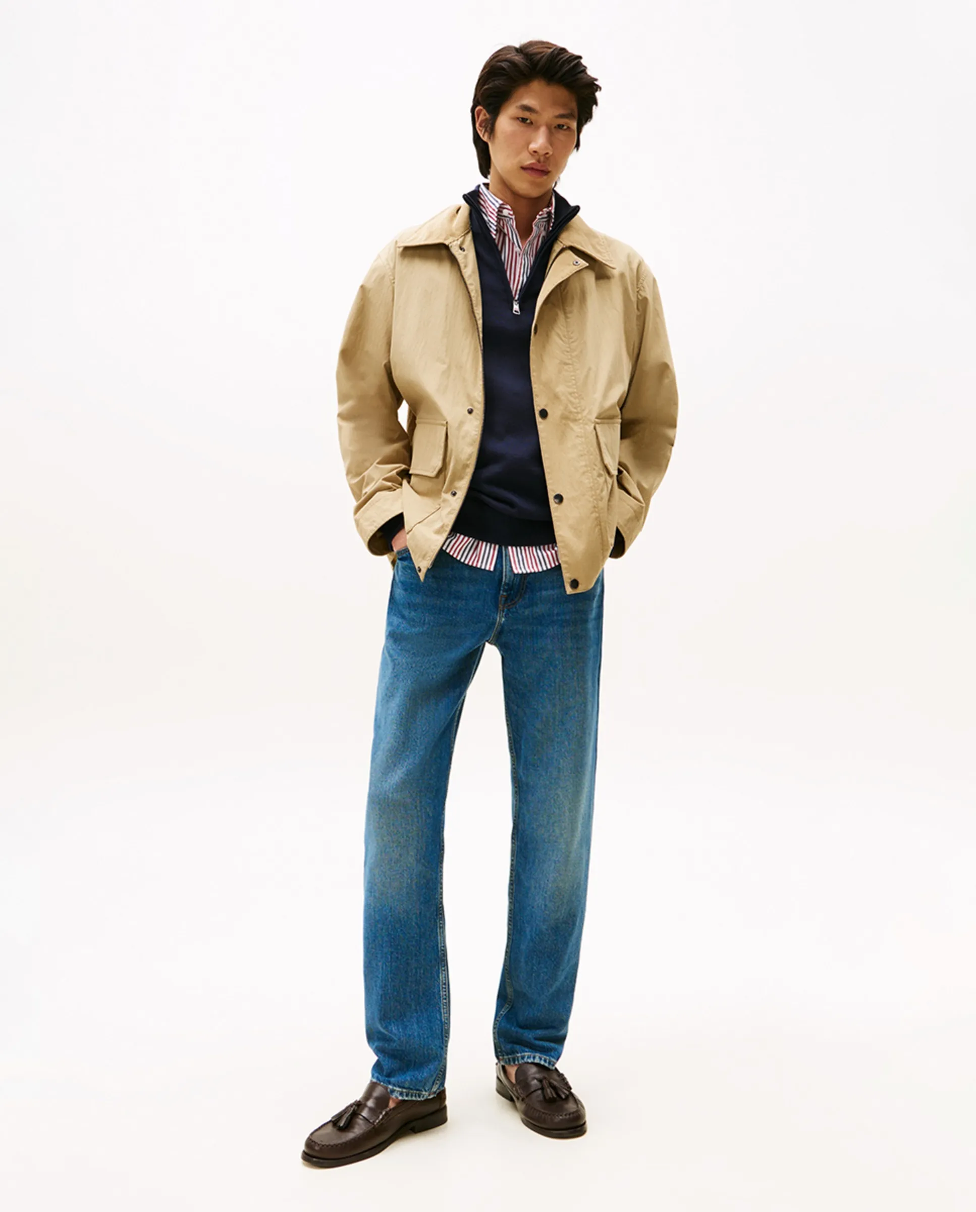 

Джинсы мужские зауженные Denton Tommy Hilfiger, индиго