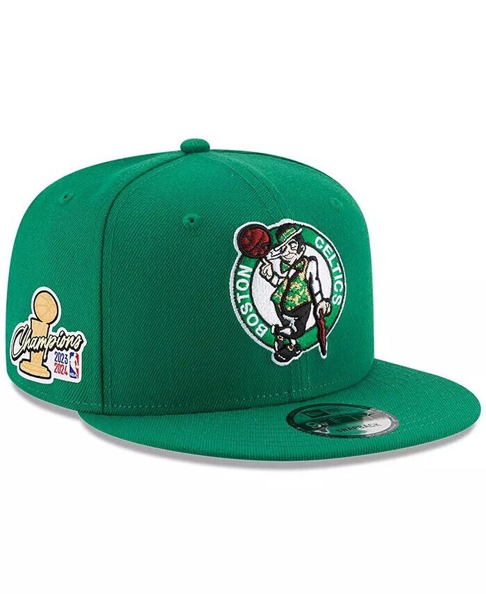 

Мужская бейсболка Kelly-Green Boston Celtics 2024 Finals NBA Champions 9FIFTY Snapback Hat New Era, зеленый