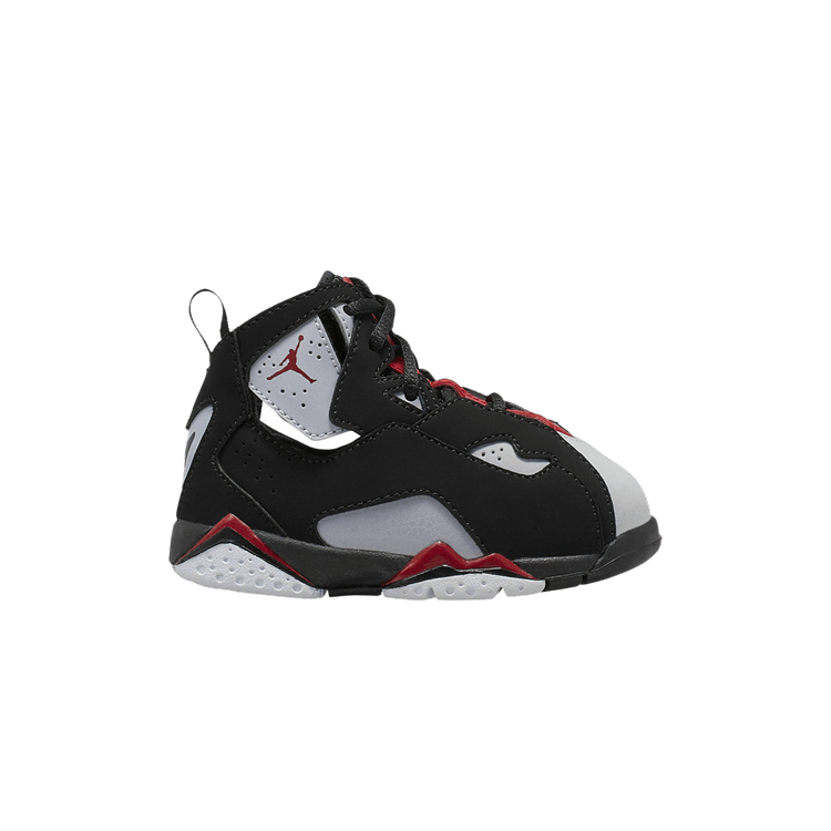 

Кроссовки Air Jordan Jordan True Flight TD 'Black Red Grey', черный