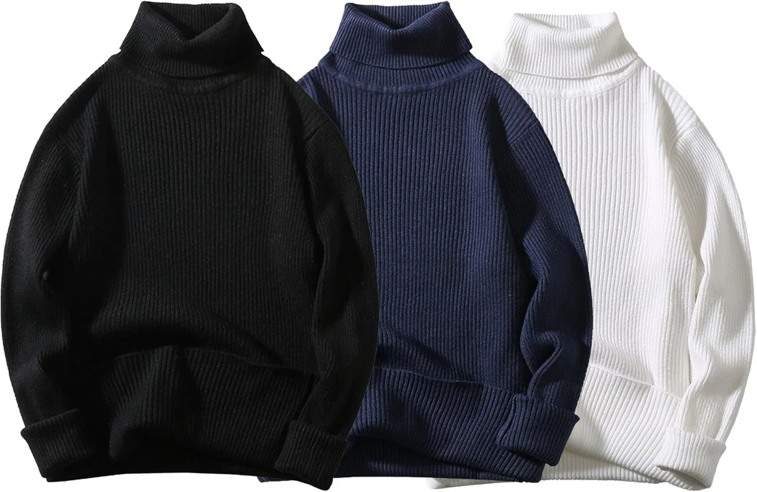 

Мужской свитер с узором Twist, водолазка, Slim Fit, легкий, с длинными рукавами SWJGLITTR