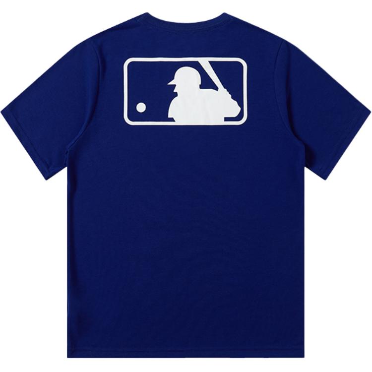 Nike Футболка mlb t shirt синяя для подростков — фото 3