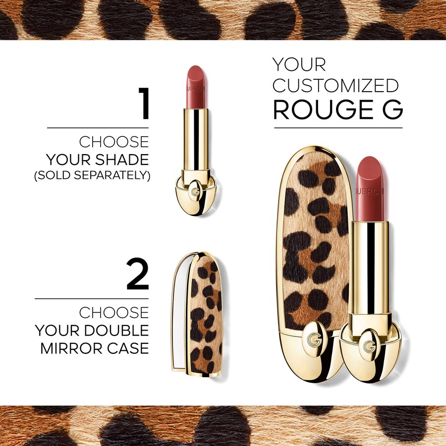 Матовая помада Rouge G с сатиновым и бархатистым эффектом GUERLAIN, Le Fauve — фото 2