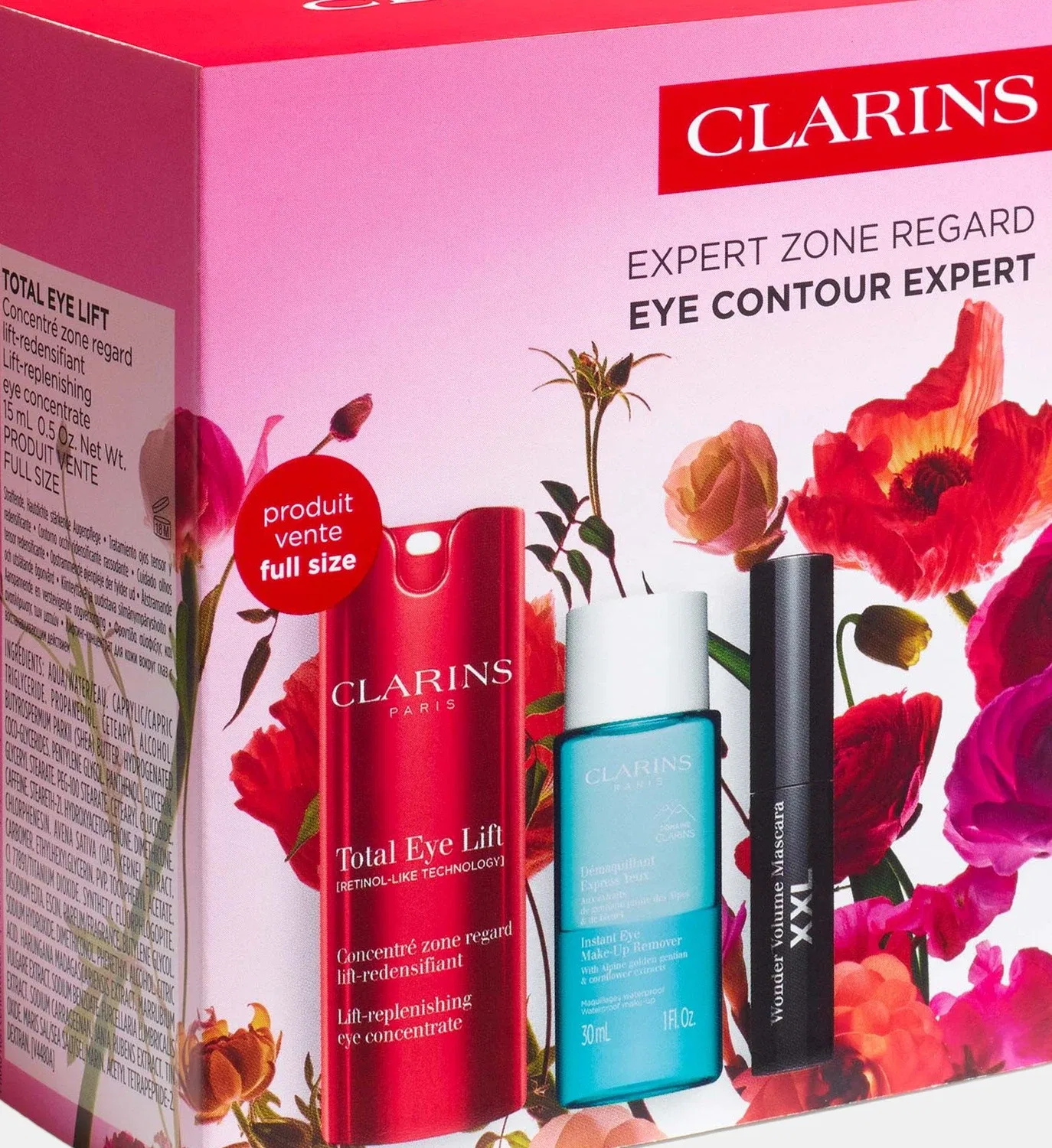 Набор Clarins, красный — фото 3