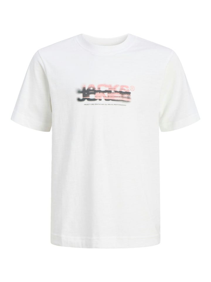 

Футболка JACK & JONES Junior, ярко-белый