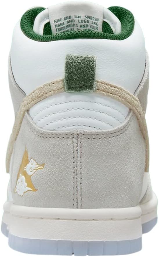 Детские кроссовки Nike Dunk High (Gs) унисекс, белый — фото 2