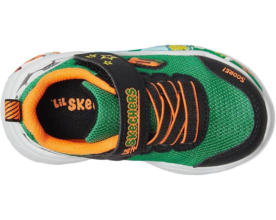 Кроссовки SKECHERS KIDS Play Scene 407312N, цвет Green/Multi — фото 2