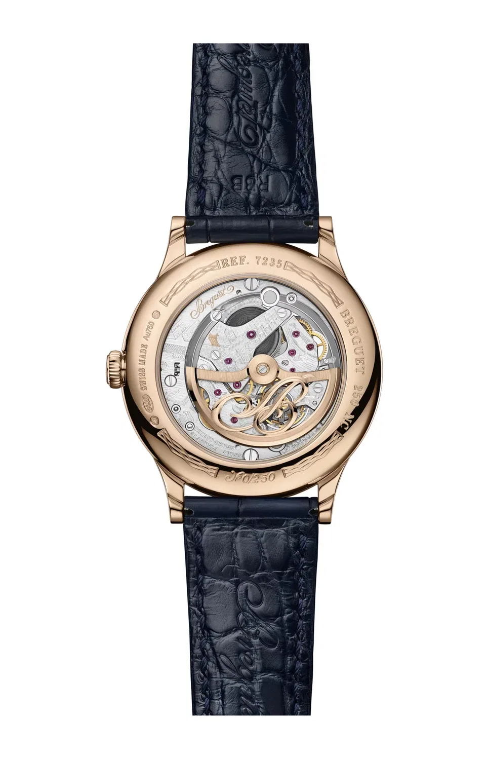 Классическая Фаза Луны 7235 - Лимитированная серия - 7235BH/0H/9V6 BREGUET, золотой — фото 2