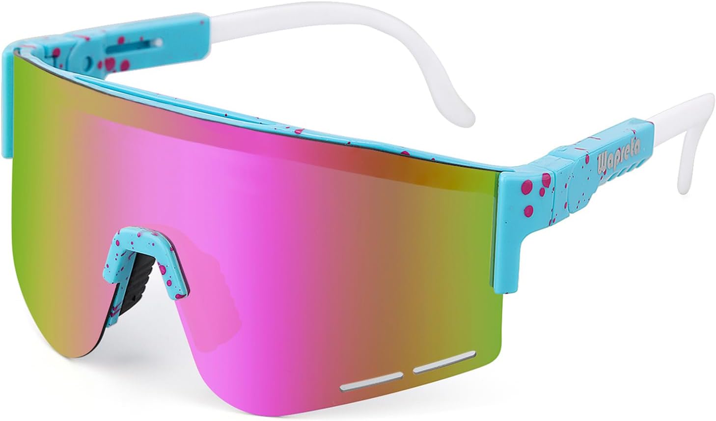 

Детские бейсбольные солнцезащитные очки для мужчин и женщин, поляризованные спортивные солнцезащитные очки TR90, регулируемые очки для велоспорта, вождения, бега Wapreta, C4