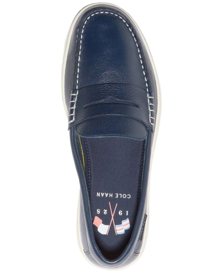 Мужские лоферы Nantucket Drift Penny Loafers Cole Haan, темно-синий blazer — фото 4