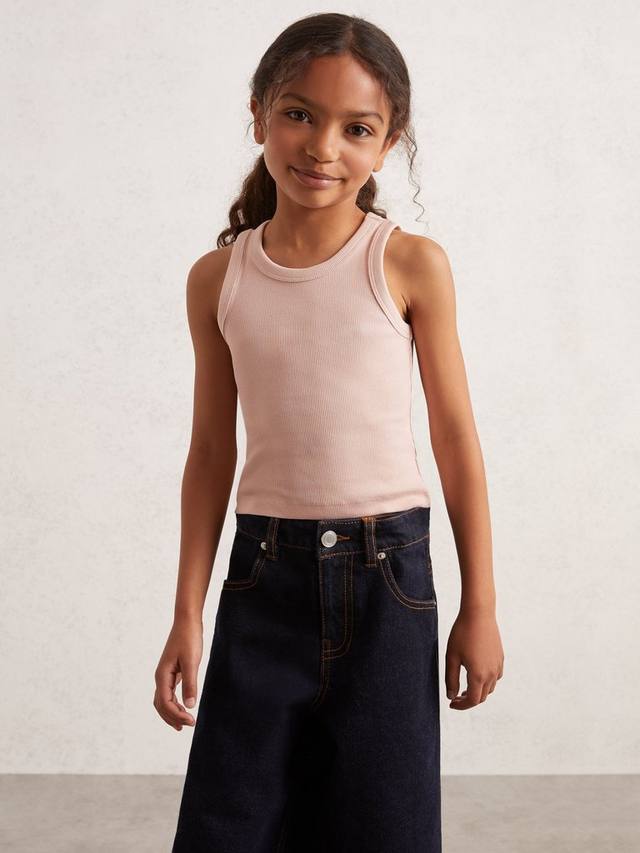 

Детский фиолетовый безрукавник из хлопковой смеси Reiss, Pink