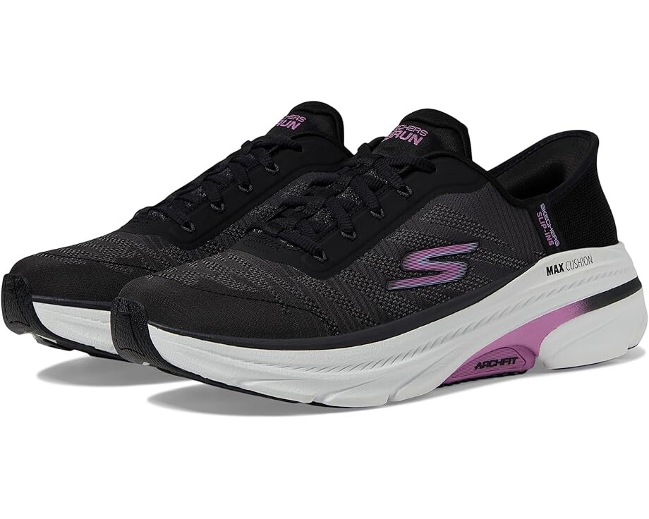 

Кроссовки SKECHERS Max Cushioning Arch Fit 2.0 Adelphi Hands Free Slip-Ins, цвет Black/Lavender