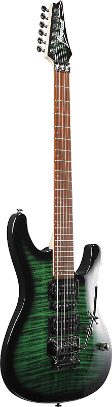 

Электрогитара Ibanez Kiko Loureiro Signature KIKOSP3 Electric Guitar - Trans Emerald Burst