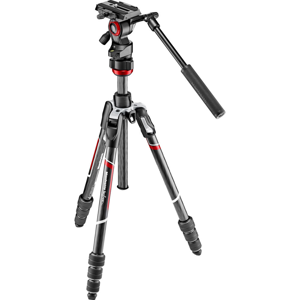 

Комплект видеоштатива Manfrotto Befree Live из углеродного волокна с поворотными фиксаторами ног