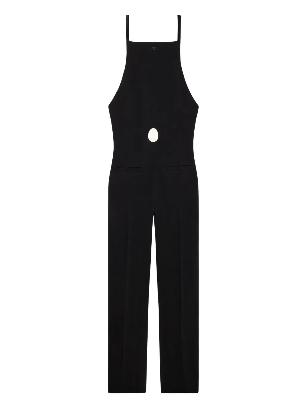 

Комбинезон с вырезами Courrèges, черный