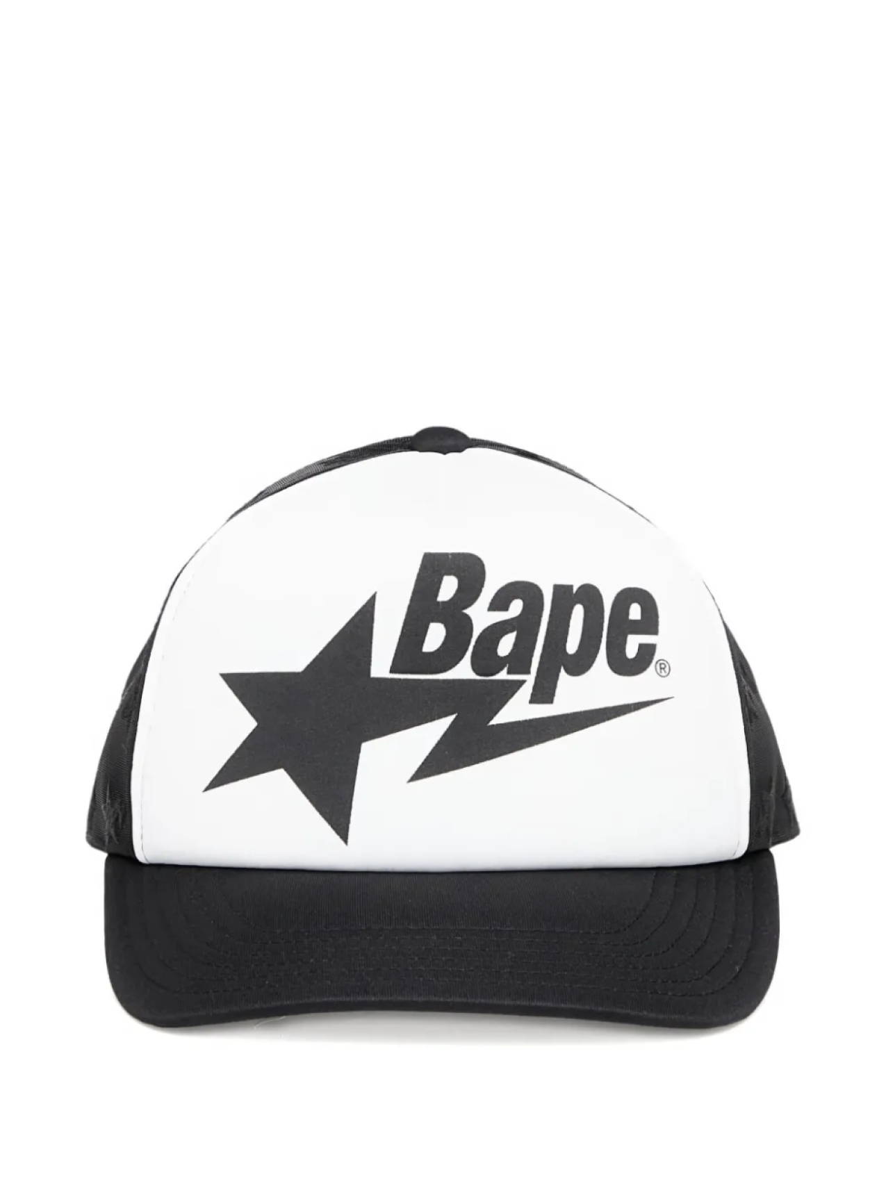 

Шапочка-сетка BATHING APE со звездами A Bathing Ape, черный